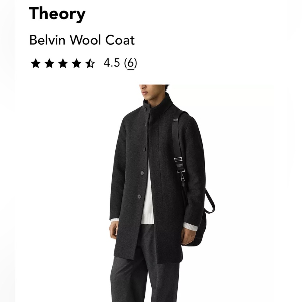 Theory Belvin coat